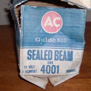 12 V, AC Headlamp 4001, GM Original Equipment